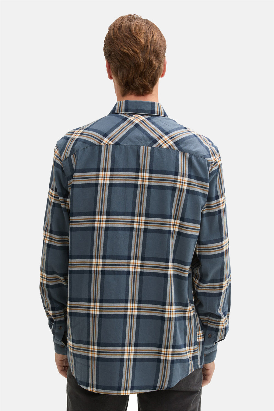 Chemise à manches longues - bleu - TOM TAILOR