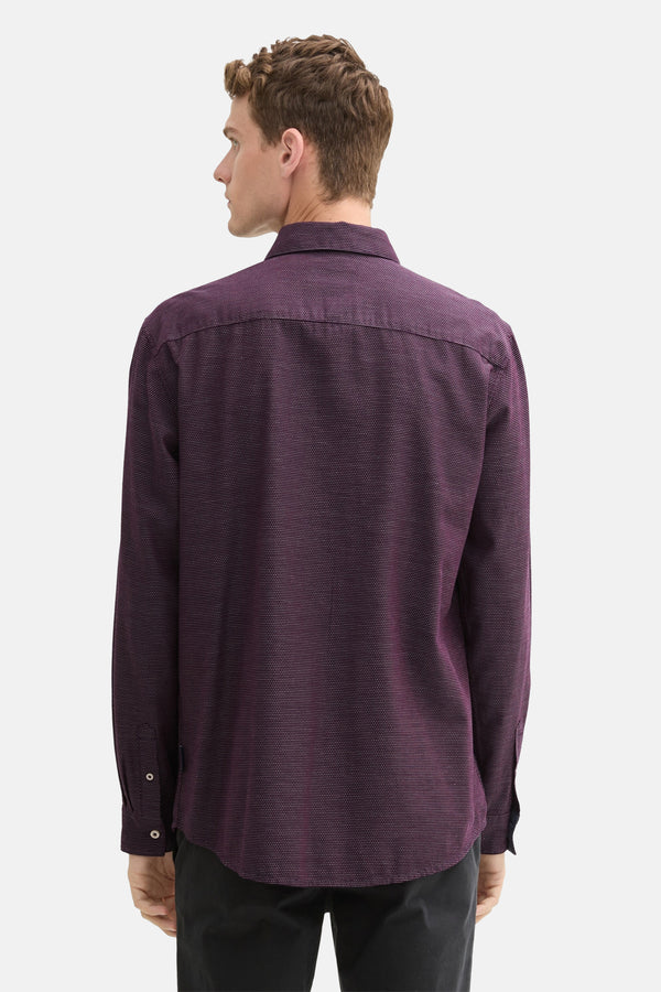 Hemd (lange mouwen) Rood - TOM TAILOR