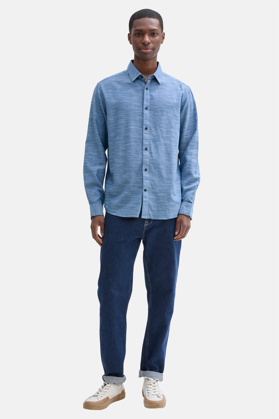 Hemd met lange mouwen - blauw - TOM TAILOR