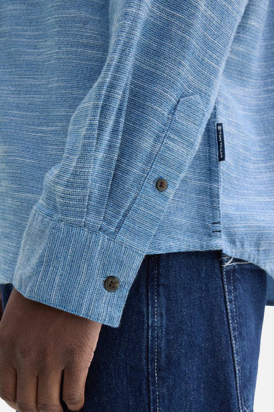 Hemd met lange mouwen - blauw - TOM TAILOR