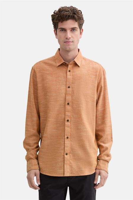Chemise (manches longues) Orange - TOM TAILOR