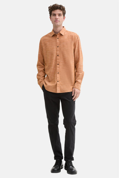 Chemise (manches longues) Orange - TOM TAILOR