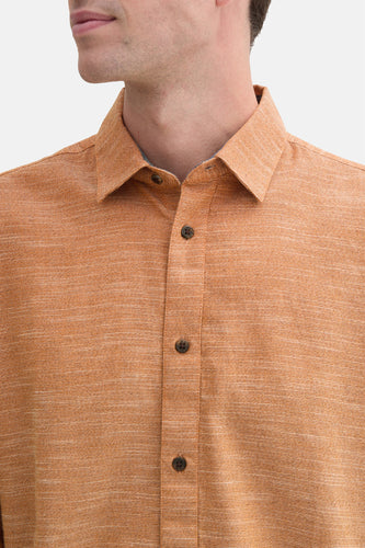 Chemise à manches longues - orange - TOM TAILOR