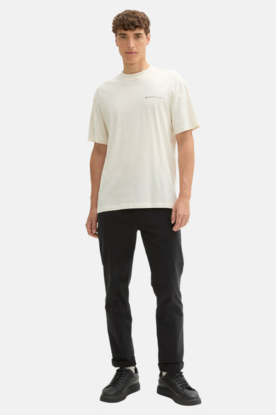 T-shirt (manches courtes) Écru - TOM TAILOR