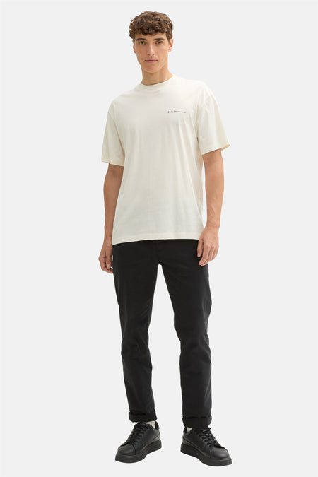 T-shirt (manches courtes) Écru - TOM TAILOR