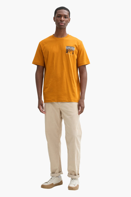 T-shirt à manches courtes - jaune
