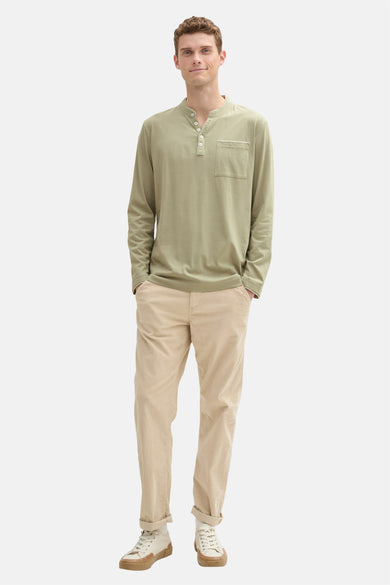T-shirt (lange mouwen) Groen - TOM TAILOR