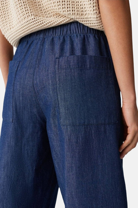 Broek Mid blue denim - OPUS