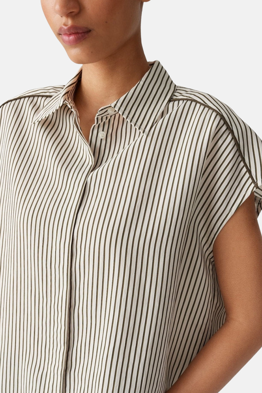 Hemd met korte mouwen - ecru - OPUS