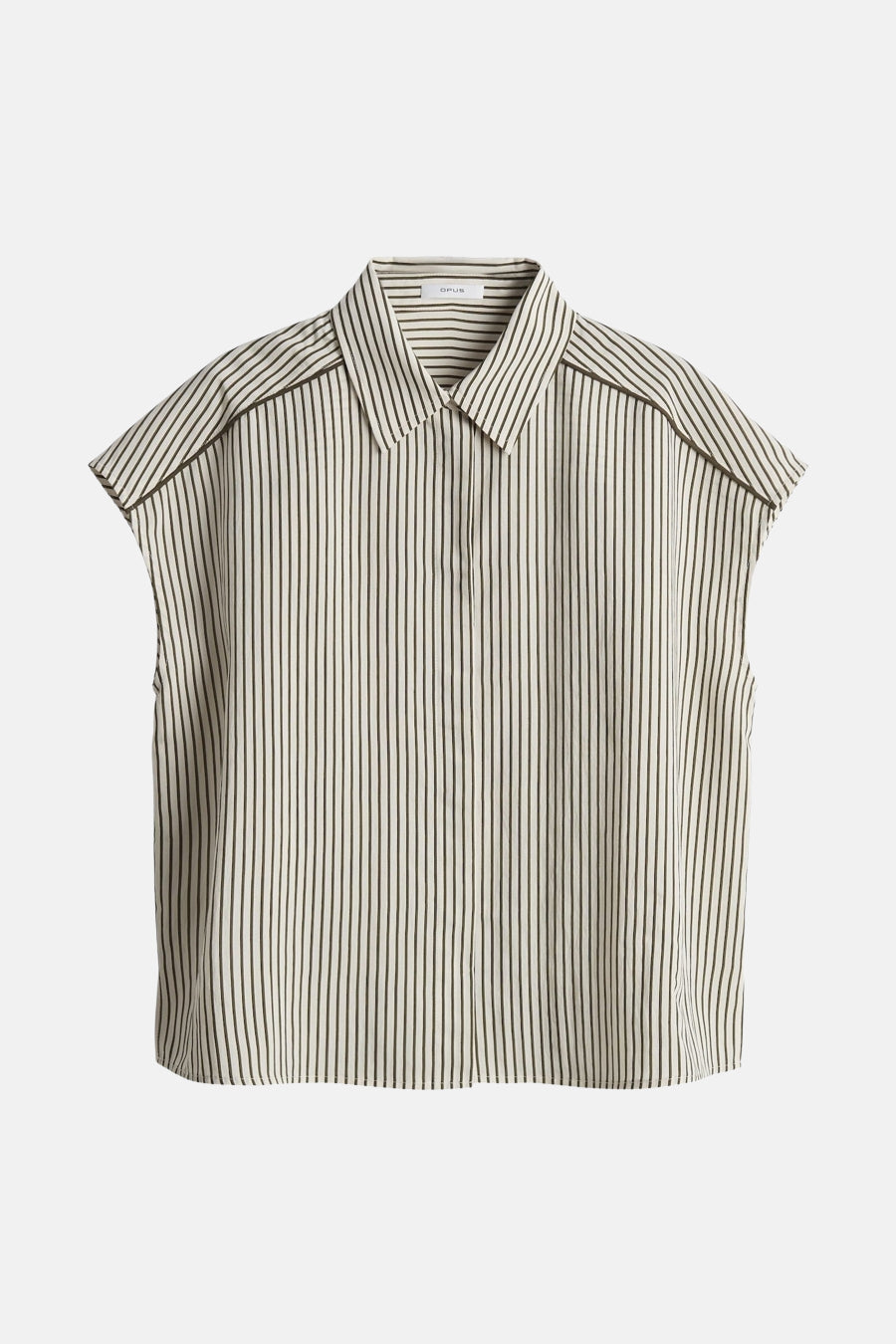 Hemd met korte mouwen - ecru - OPUS