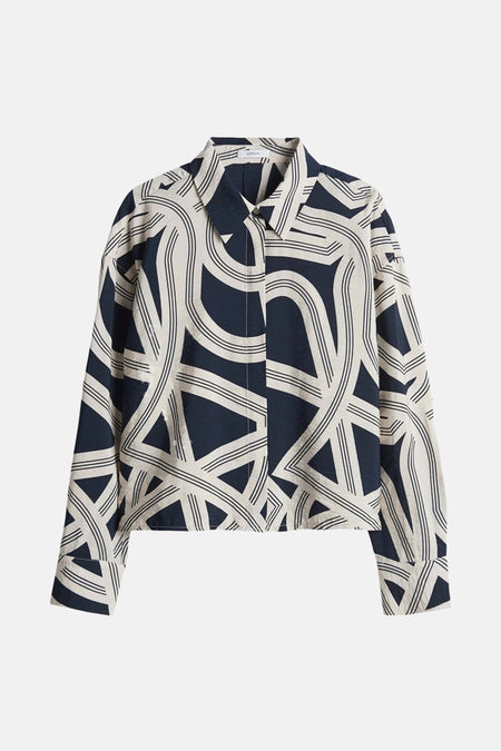 Hemd (lange mouwen) Blauw - OPUS