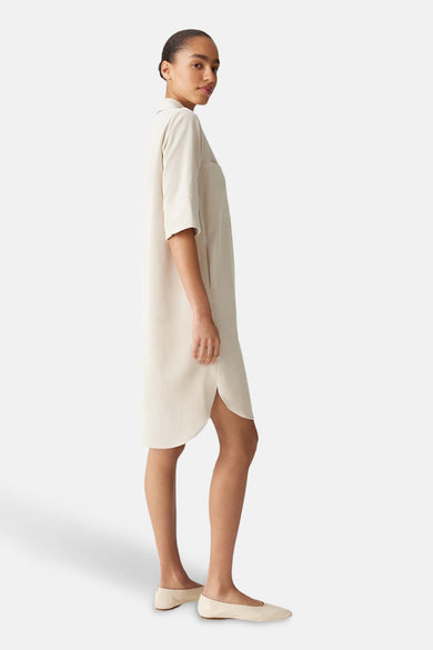 Jurk 3/4 Beige - OPUS