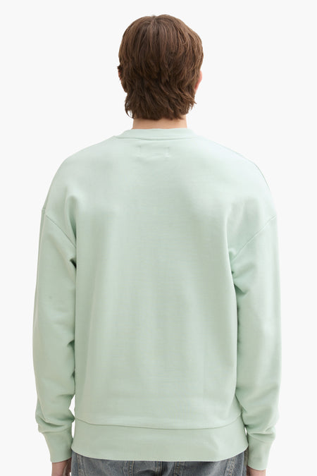 Sweat col O Bleu - TOM TAILOR