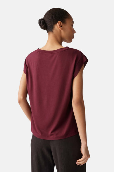Blouse (zonder mouwen) Rood - OPUS