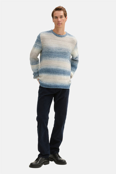 Pull col O Bleu - TOM TAILOR