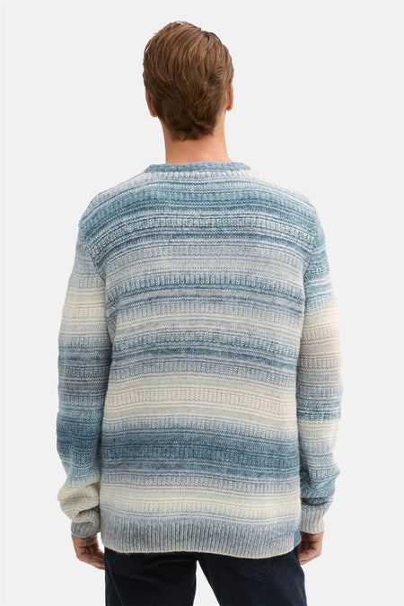 Pull col O Bleu - TOM TAILOR