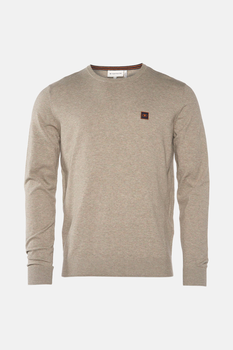 Pull col O Vert - TOM TAILOR