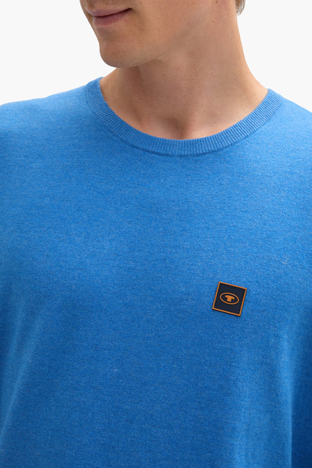 Pull col O Bleu - TOM TAILOR