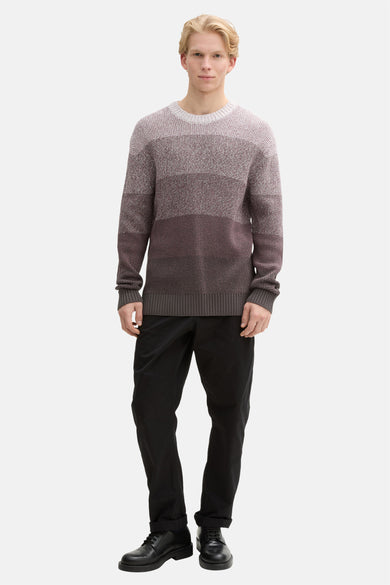 Trui met ronde hals Rood - TOM TAILOR