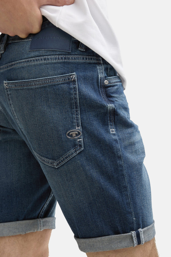 Short Dark blue denim - TOM TAILOR