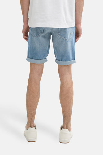 Short - light blue denim - TOM TAILOR