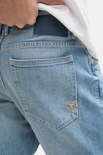 Short - light blue denim - TOM TAILOR