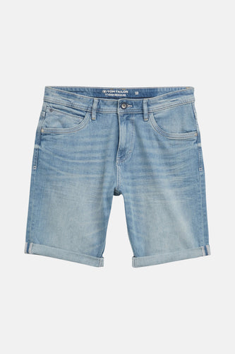 Short - light blue denim - TOM TAILOR