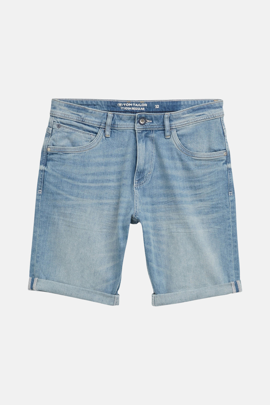 Short - light blue denim - TOM TAILOR