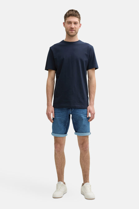 short en jean Mid blue denim - TOM TAILOR