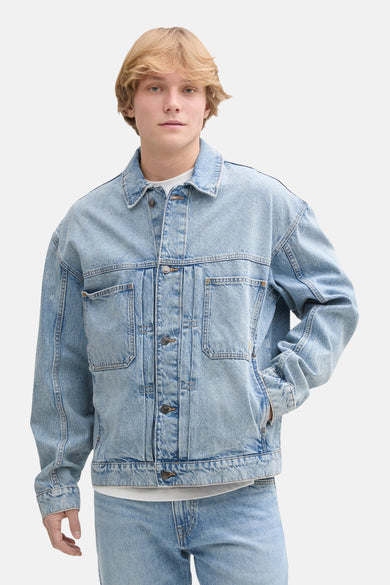 Jeansjas - light blue denim