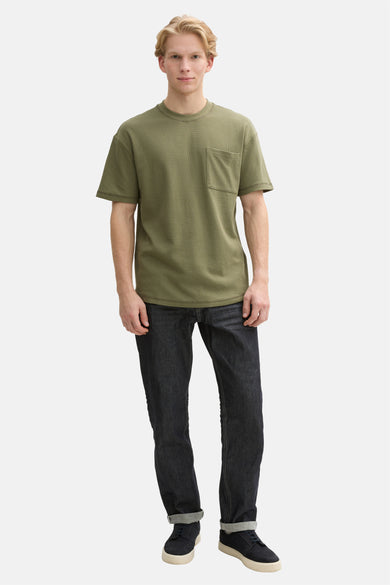 T-shirt (manches courtes) Vert - TOM TAILOR