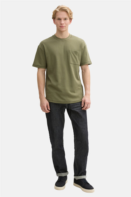 T-shirt (manches courtes) Vert - TOM TAILOR