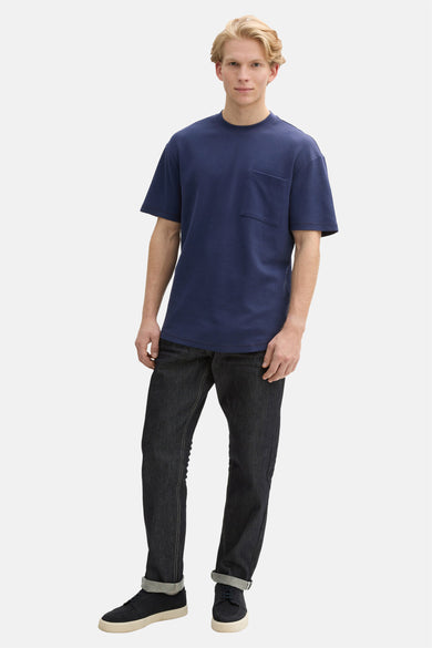 T-shirt (manches courtes) Bleu - TOM TAILOR