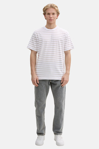 T-shirt met korte mouwen - wit - TOM TAILOR