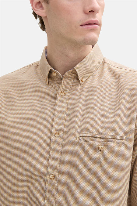 Chemise (manches longues) Orange - TOM TAILOR