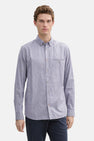 Hemd met lange mouwen - Blauw