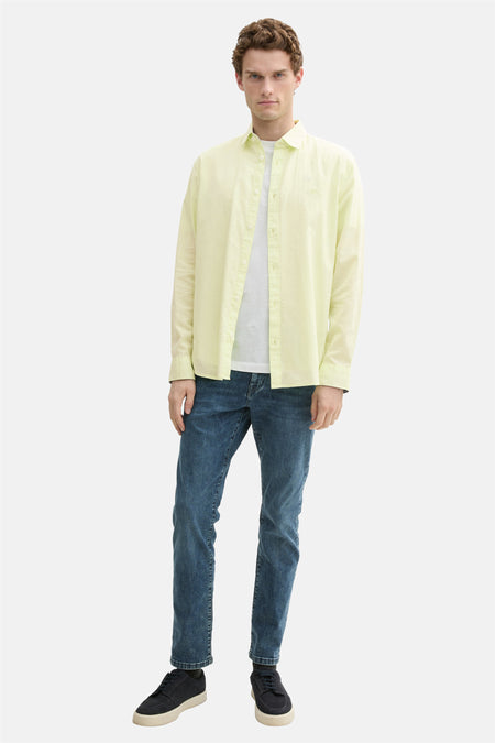 Chemise (manches longues) Vert - TOM TAILOR