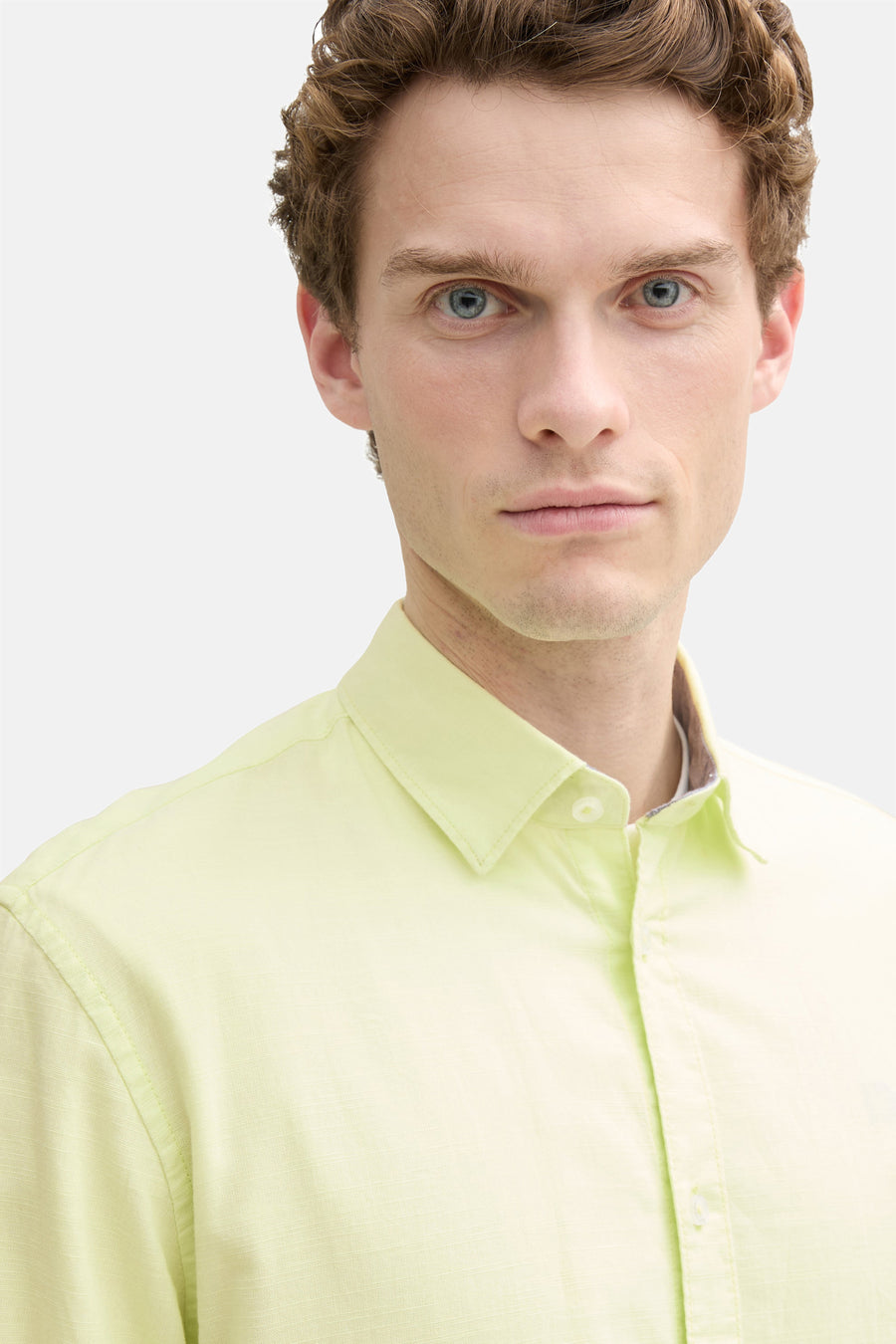 Chemise à manches longues - vert - TOM TAILOR