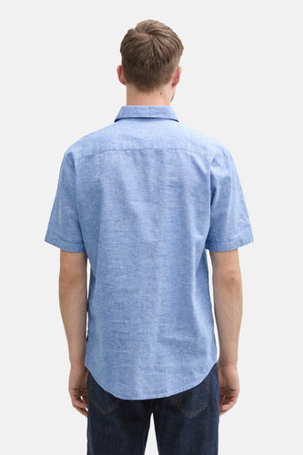 Hemd met korte mouwen - blauw - TOM TAILOR