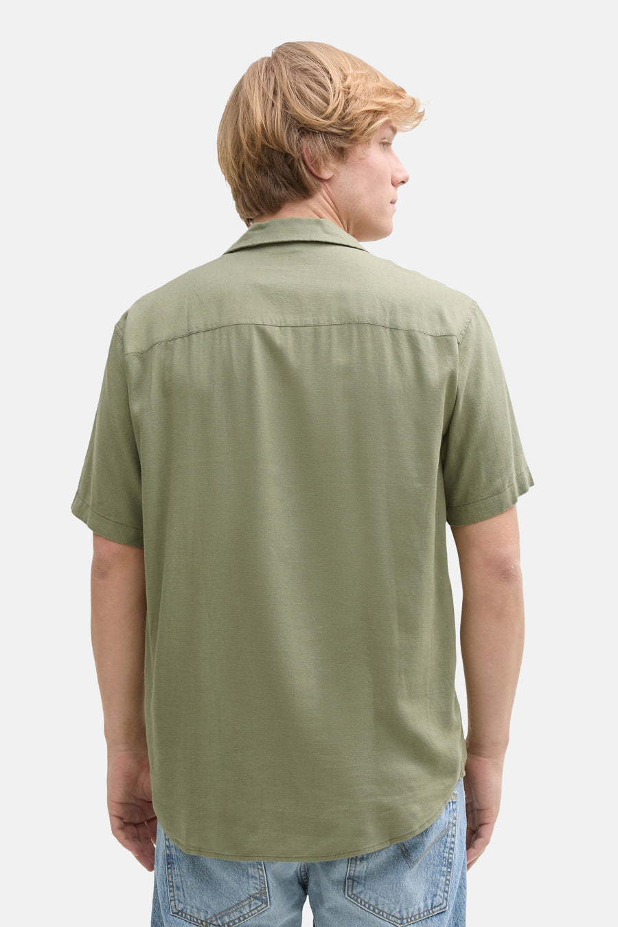 Hemd met korte mouwen - Kaki - TOM TAILOR