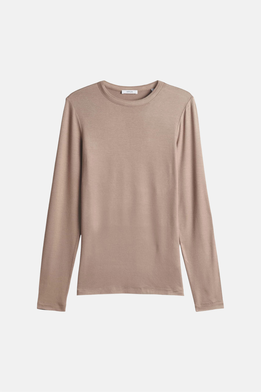 Pull col O - beige