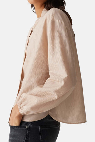 Blouse met lange mouwen - beige - OPUS - 4