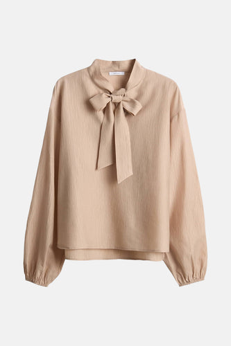 Blouse met lange mouwen - beige - OPUS - 4