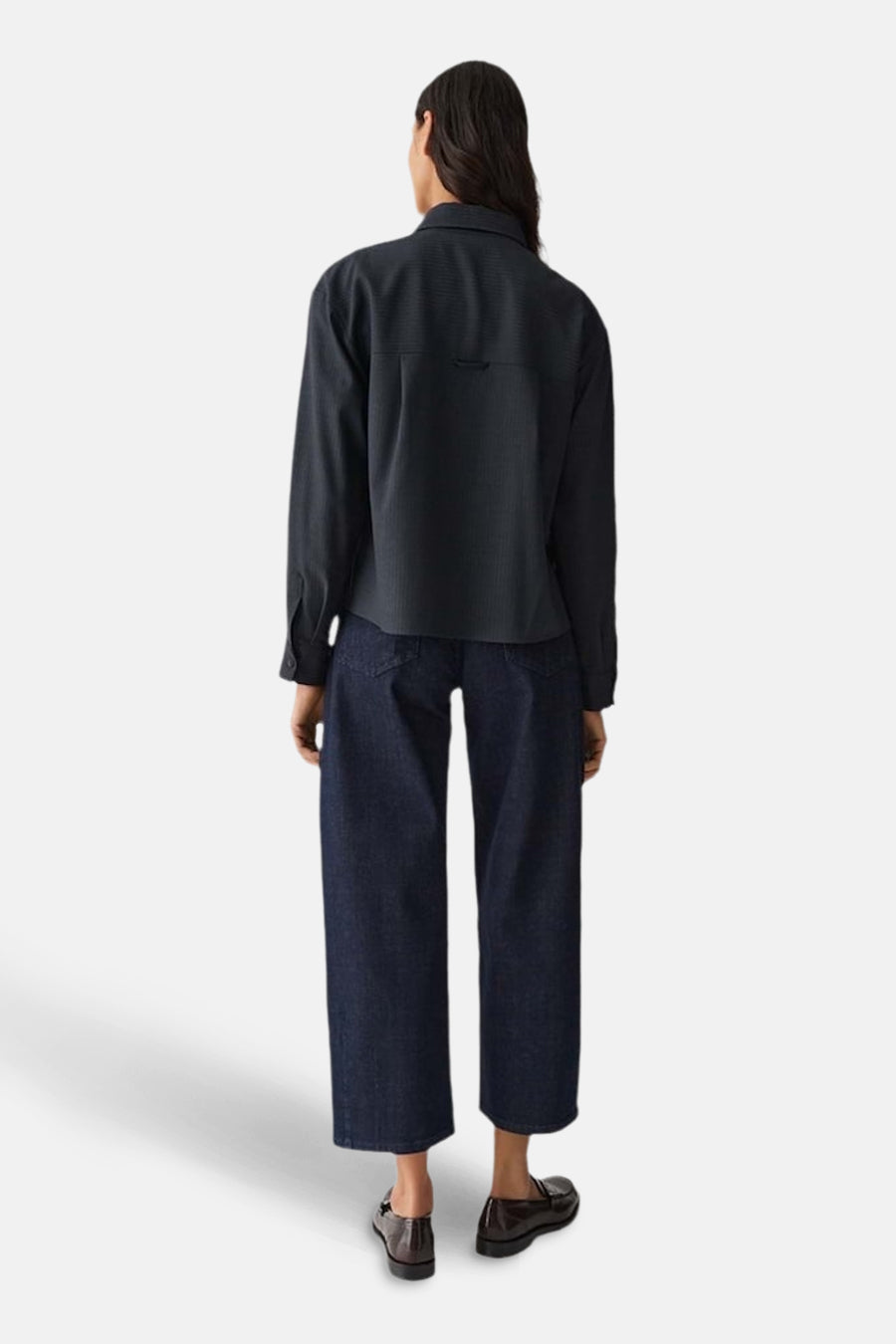 Hemd met lange mouwen - blauw - OPUS