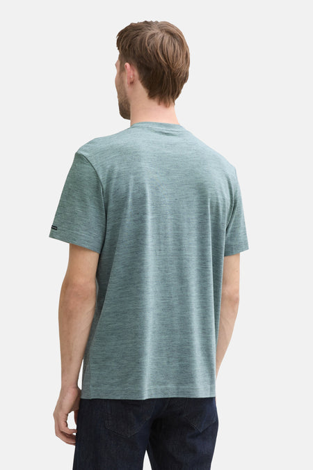 T-shirt (manches courtes) Vert - TOM TAILOR