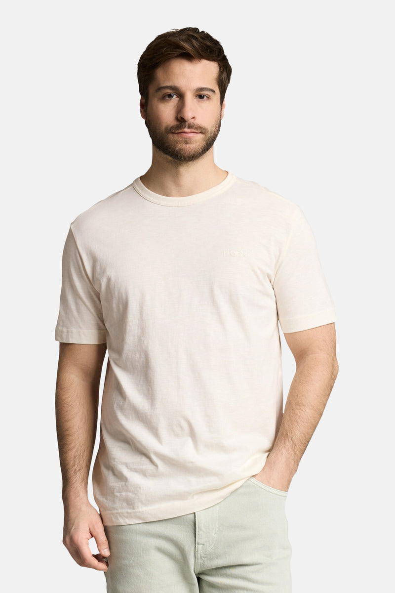 T-shirt met korte mouwen - ecru