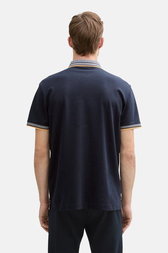 Polo à manches courtes - Bleu foncé - TOM TAILOR - 6