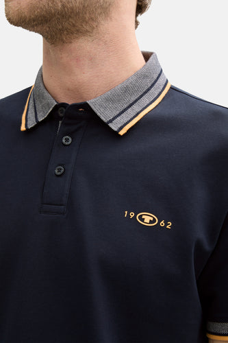 Polo à manches courtes - Bleu foncé - TOM TAILOR - 6