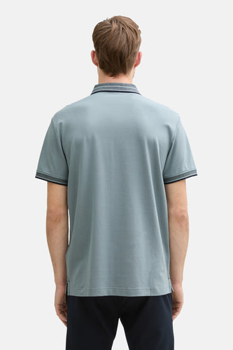 Polo met korte mouwen - blauw - TOM TAILOR