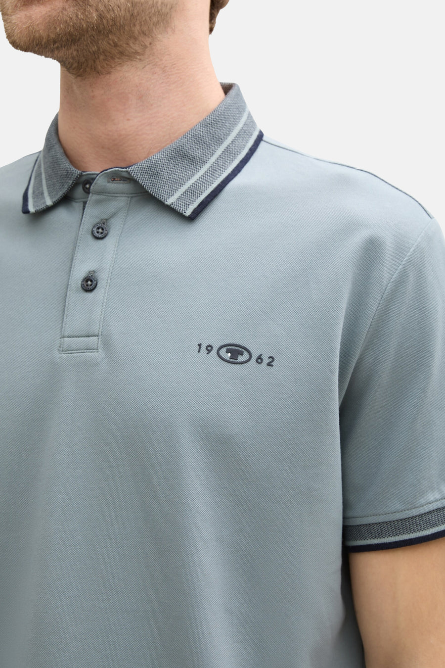 Polo met korte mouwen - blauw - TOM TAILOR